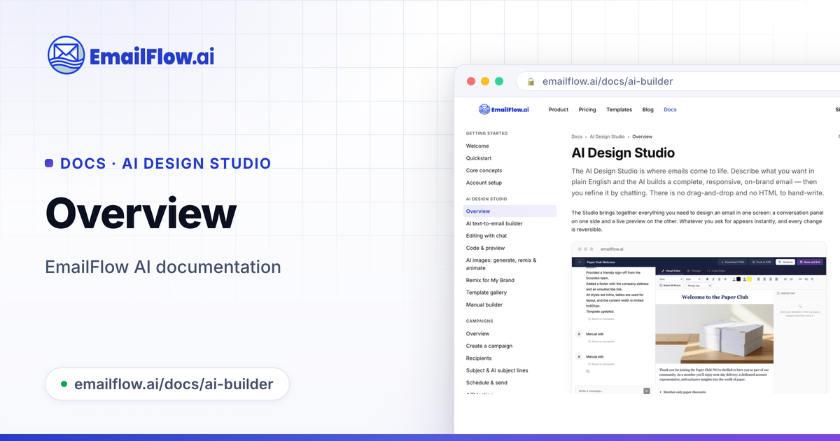 Overview — EmailFlow AI Docs