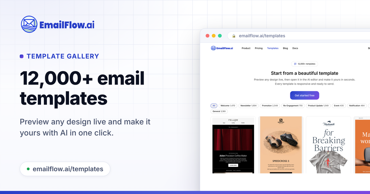 Email Templates — EmailFlow AI